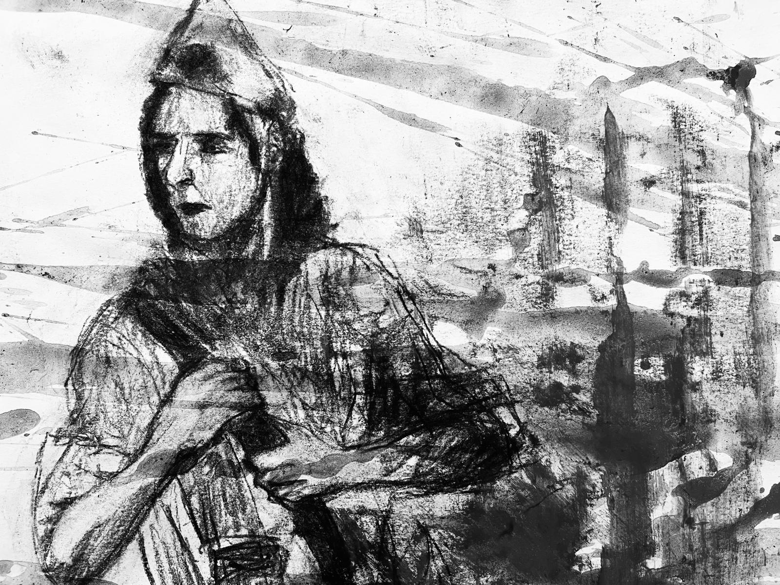 I Cannot Kiss - Libretto text with illustrations by Mauricio Escobar Gomez