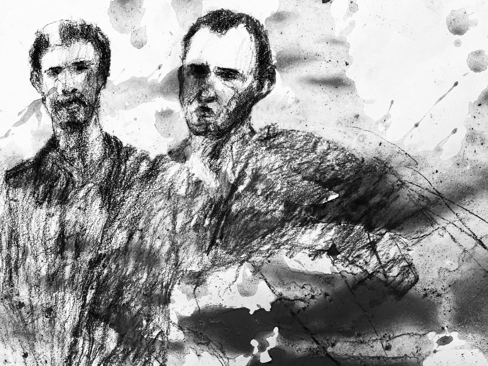 Sordo and Joachin - Libretto text with illustrations by Mauricio Escobar Gomez