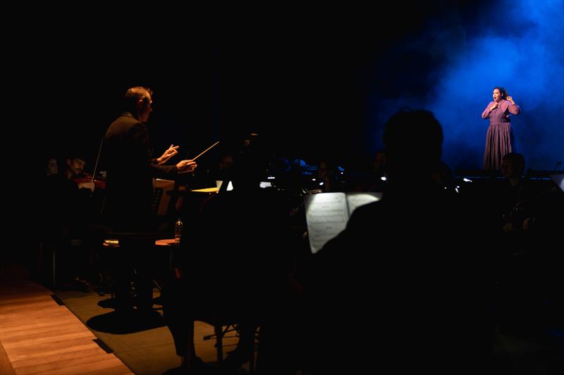 For Whom the Bell Tolls Opera World Premiere Brasilia Production Photo