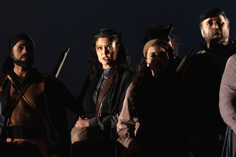For Whom the Bell Tolls Opera World Premiere Brasilia Production Photo