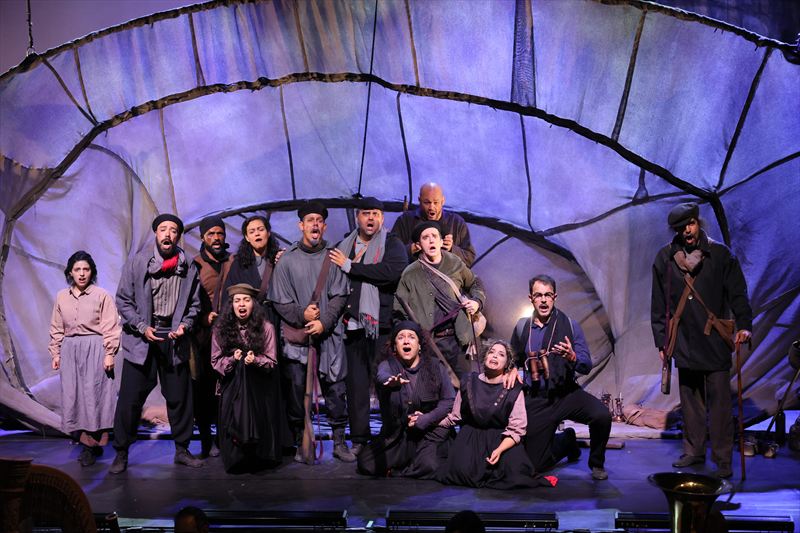 For Whom the Bell Tolls Opera World Premiere Brasilia Production Photo