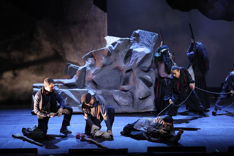 For Whom the Bell Tolls Opera World Premiere Brasilia Production Photo