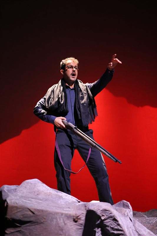 For Whom the Bell Tolls Opera World Premiere Brasilia Production Photo