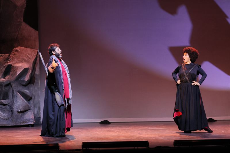 For Whom the Bell Tolls Opera World Premiere Brasilia Production Photo