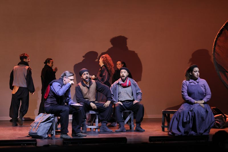 For Whom the Bell Tolls Opera World Premiere Brasilia Production Photo