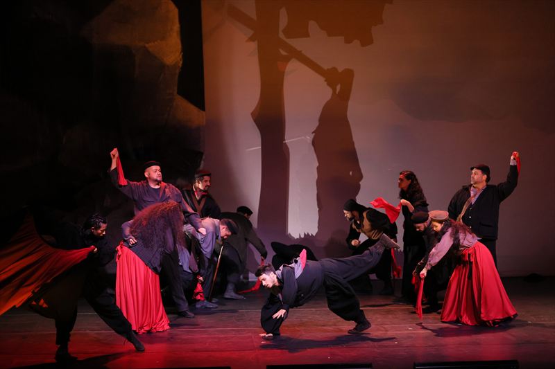 For Whom the Bell Tolls Opera World Premiere Brasilia Production Photo