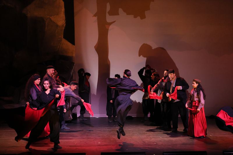 For Whom the Bell Tolls Opera World Premiere Brasilia Production Photo
