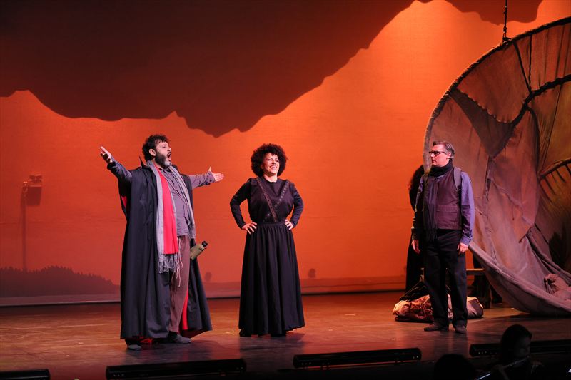 For Whom the Bell Tolls Opera World Premiere Brasilia Production Photo