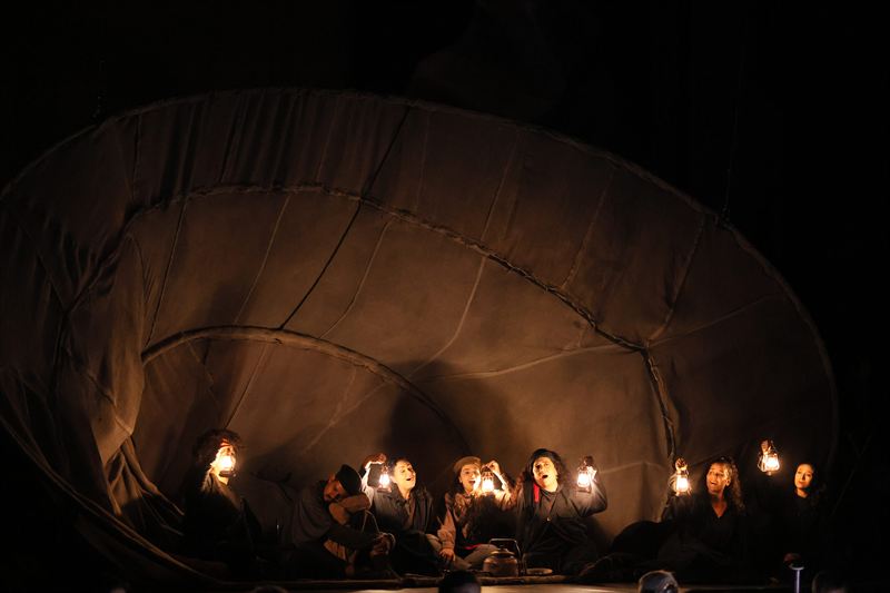 For Whom the Bell Tolls Opera World Premiere Brasilia Production Photo
