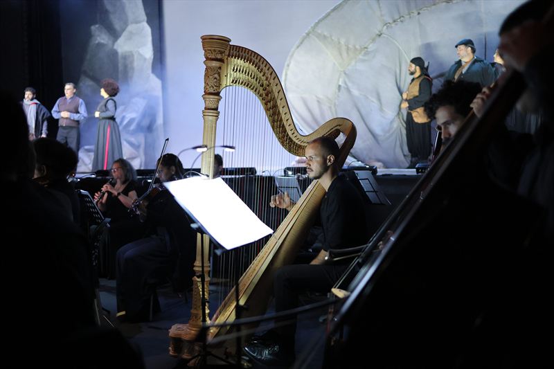 For Whom the Bell Tolls Opera World Premiere Brasilia Production Photo