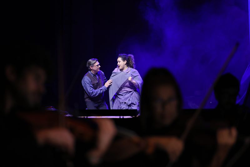 For Whom the Bell Tolls Opera World Premiere Brasilia Production Photo