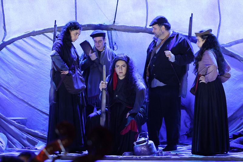 For Whom the Bell Tolls Opera World Premiere Brasilia Production Photo