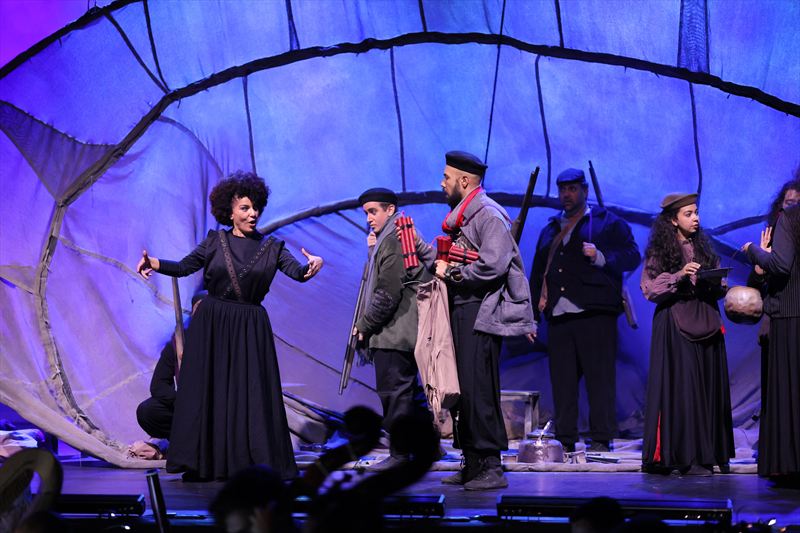 For Whom the Bell Tolls Opera World Premiere Brasilia Production Photo