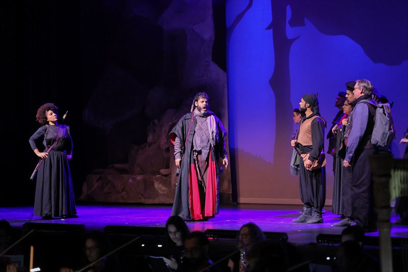 For Whom the Bell Tolls Opera World Premiere Brasilia Production Photo