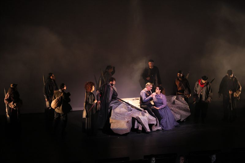 For Whom the Bell Tolls Opera World Premiere Brasilia Production Photo