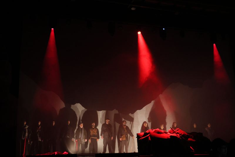 For Whom the Bell Tolls Opera World Premiere Brasilia Production Photo